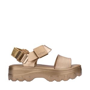 Melissa Kick Off Sandal Metallic Dourado 36081