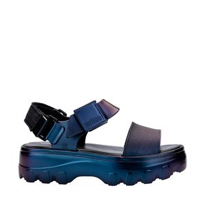 Melissa Kick Off Sandal Metallic Azul Camaleão 36081