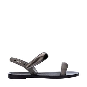 Melissa Eclipse Sandal Preto Prata 35999