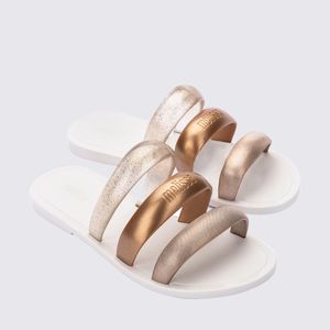 Melissa Eclipse Slide Bronze Dourado 35998