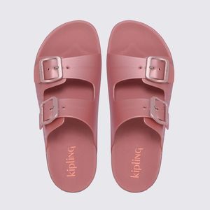 Chinelo Kipling Flat Rosa 12000MR1