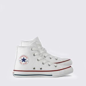 Tênis Converse Chuck Taylor All Star Infantil Branco Marinho CK00040001