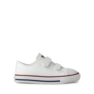 Tênis Converse Chuck Taylor Baby All Star Infantil 2V Branco Vermelho CK04180001