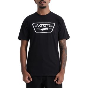 Camiseta Vans Full Patch Black White VN0A4A57Y28