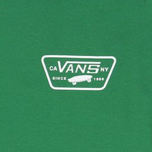 Camiseta Vans Full Patch Back SS Verdant Green White VN0000F8JF5S