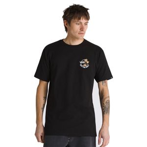 Camiseta Vans Classic Mini Dual Paml II SS Black Apricot Nectar VN0A7SMYDAFC