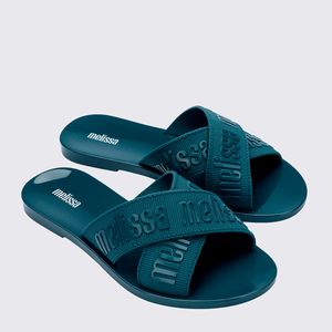 Melissa M Lover Slide Azul Escuro 35740