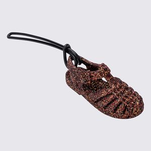 Miniatura Melissa Possession Preto Glitter Bronze 34426