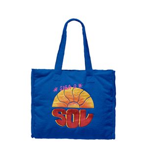 Totebag Farm Praiana Siga o Sol Azul