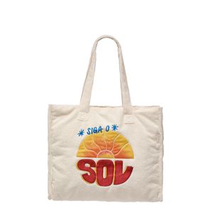 Totebag Farm Praiana Siga o Sol Off White