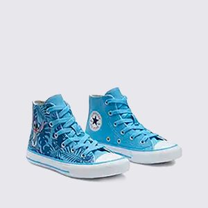 Tênis Converse All Star Chuck Taylor Azul Amendoa Branco CK12980001