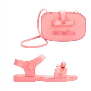 Mini Melissa + Bolsa Charming Infantil Rosa Rose 36024