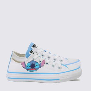 Tênis Converse All Star Chuck Taylor Branco Azul CK13040001