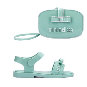 Mini Melissa + Bolsa Charming Infantil Verde Prata 36024