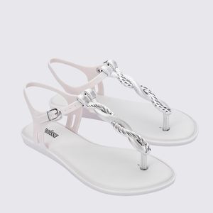 Melissa Solar Twist Branco Prata 36042