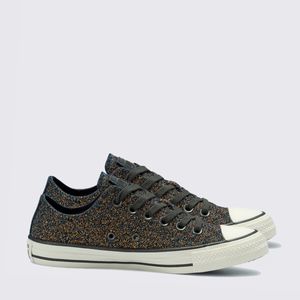 Tênis Converse All Star Chuck Taylor Grafite Escuro Amendoa Metal Cinza CT30220002