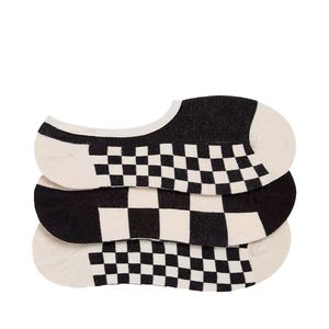 Meia Vans Checker Canoodle 36-39 VN000HTPBLK