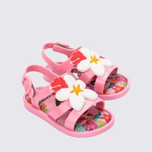 Mini Melissa Colorland + Moana Baby Rosa Médio 36145