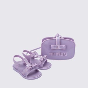 Mini Melissa + Bolsa Charming Baby Lilás 36020