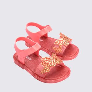 Mini Melissa Fairy Baby Rosa Dourado 37825