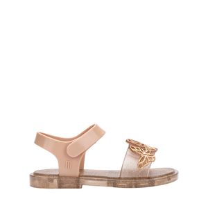 Mini Melissa Fairy Baby Bege Dourado 37825