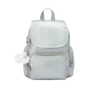 Mochila Kipling City Zip Mini Prata I469770P