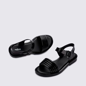 Melissa Mar Wave Preto 35680