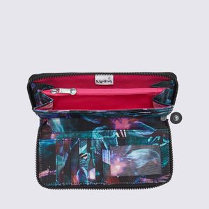 Carteira Kipling Money World Estampada I32857DP