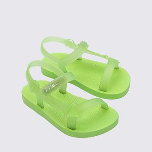 Mini Melissa Sun Downtown Baby Verde Glitter 35771