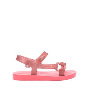 Mini Melissa Sun Downtown Baby Rosa Médio Glitter 35771