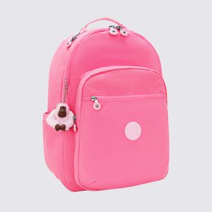 Mochila Kipling Seoul Rosa Glitterizado I57649PB