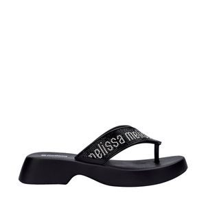 Melissa Flatform M Lover Deluxe Preto Cristal 36977