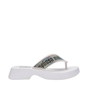 Melissa Flatform M Lover Deluxe Branco Cristal 36977