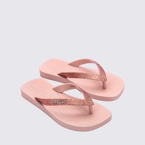 Mini Melissa Sun Long Beach II Infantil Rosa 36100