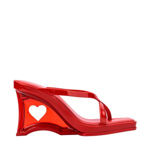 Melissa Glass Heel Vermelho 35801