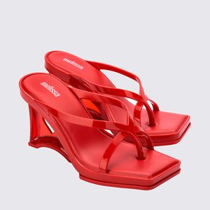 Melissa Glass Heel Vermelho 35801