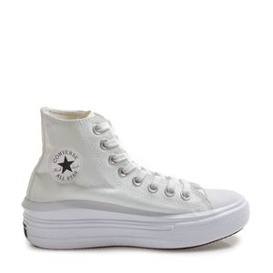 Tênis Converse Chuck Taylor All Star Move Hi White Natural Ivory Black CT15460002