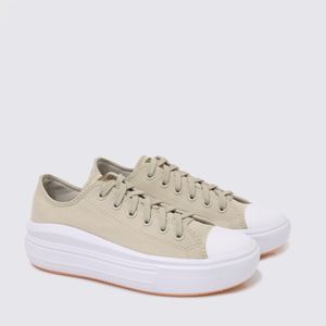 Tênis Chuck Taylor All Star Move Bege Claro Ouro Branco CT16160001