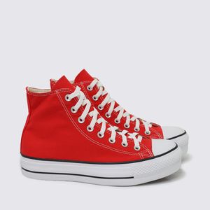 Tênis All Star Chuck Taylor Platform Vermelho Preto Branco CT04940002