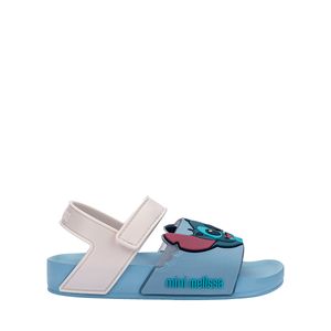 Mini Melissa Flowing Sandal + Stitch Baby Azul Branco 36142