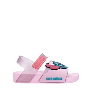 Mini Melissa Flowing Sandal + Stitch Baby Rosa Azul 36142