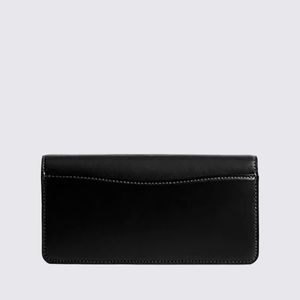 Bolsa Coach Evie Long Wallet with Chain Preto CW586B4BK