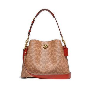 Bolsa Coach Willow Shoulder Signature Marrom C2745B4NQ4