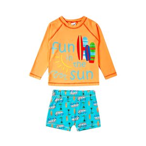 Conjunto de Praia Tip Top Kombi Kids Proteção UV50+