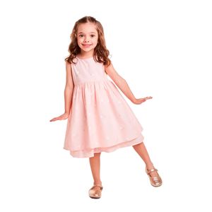 Vestido Tip Top Coraçãozinho Kids