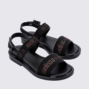 Melissa Mar M Lover Preto Prata 36111