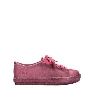 Mini Melissa Hip Sneaker Infantil Rosa Glitter 36377