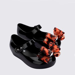 Mini Melissa Ultragirl Classic Bow Preto Tartaruga 35967