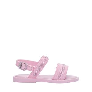 Mini Melissa Mar Sandal M Lover Baby Rosa Claro Prata 36112