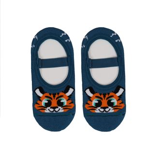 Meia Puket Sapatilha Antiderrapante Tigre
